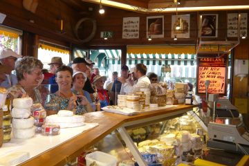Kaeseland am Naschmarkt Kaeseverkostung